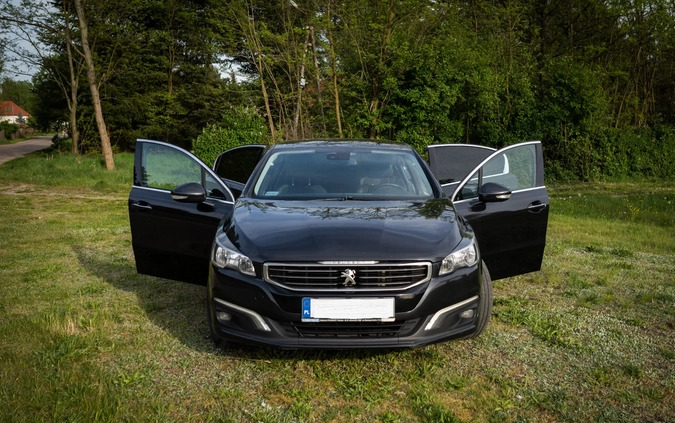 Peugeot 508 cena 32900 przebieg: 344700, rok produkcji 2015 z Warszawa małe 277
